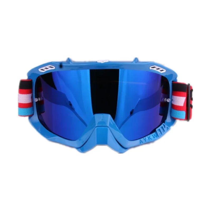 2024 AykwFox Cycling Glasses Motorcycle Bike Glasses for Men Goggles Motocross Ski Mask Snowboard Goggles Sunglasses Cycling
