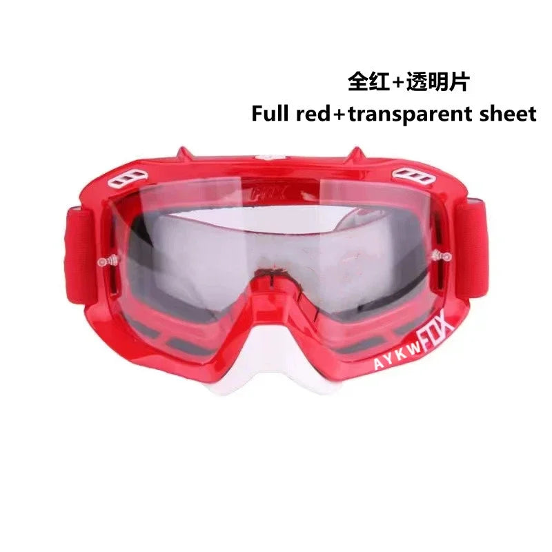 2024 AykwFox Cycling Glasses Motorcycle Bike Glasses for Men Goggles Motocross Ski Mask Snowboard Goggles Sunglasses Cycling
