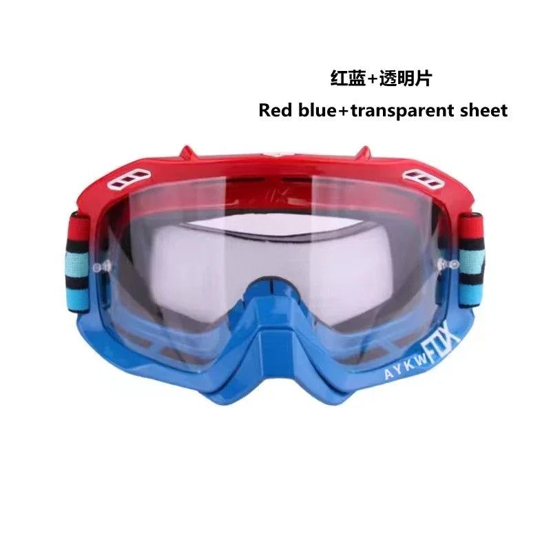 2024 AykwFox Cycling Glasses Motorcycle Bike Glasses for Men Goggles Motocross Ski Mask Snowboard Goggles Sunglasses Cycling