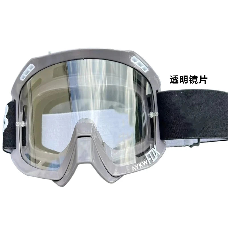 2024 AykwFox Cycling Glasses Motorcycle Bike Glasses for Men Goggles Motocross Ski Mask Snowboard Goggles Sunglasses Cycling