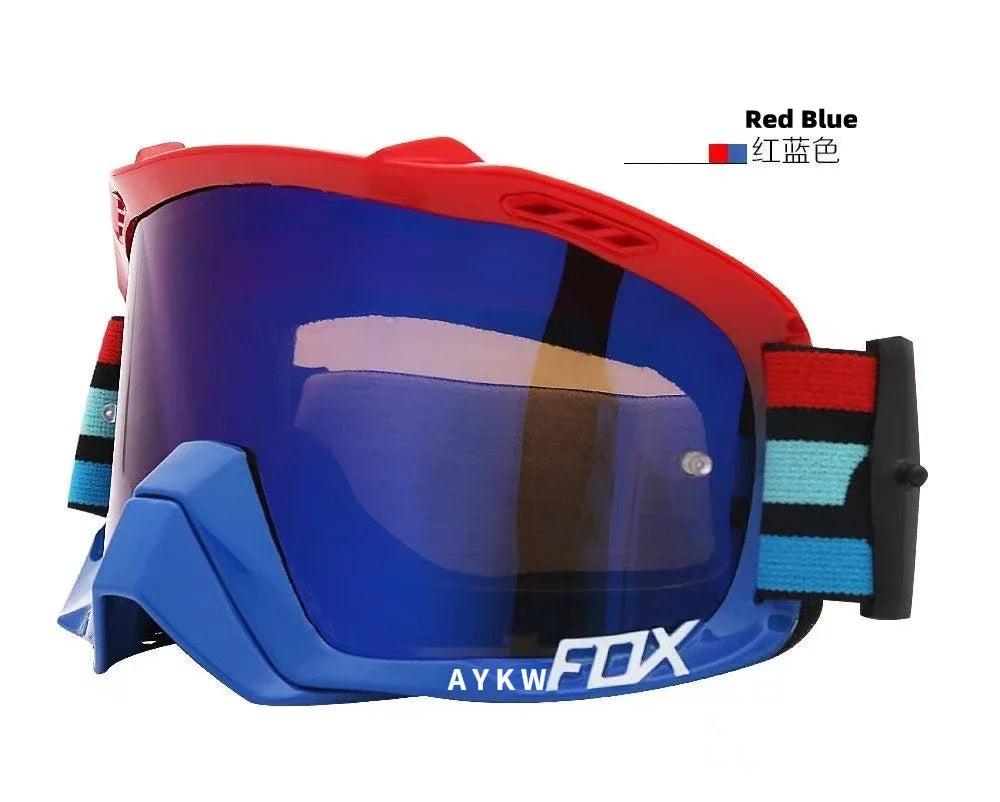 2024 AykwFox Cycling Glasses Motorcycle Bike Glasses for Men Goggles Motocross Ski Mask Snowboard Goggles Sunglasses Cycling